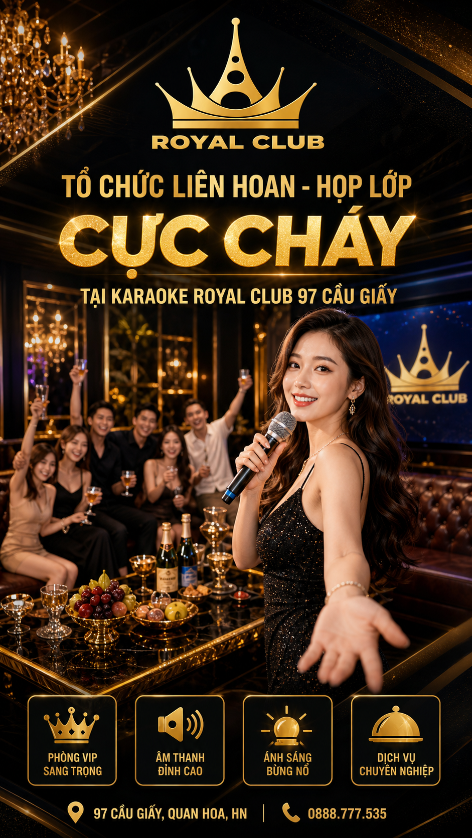Tổ Chức Liên Hoan, Họp Lớp "Cực Cháy"